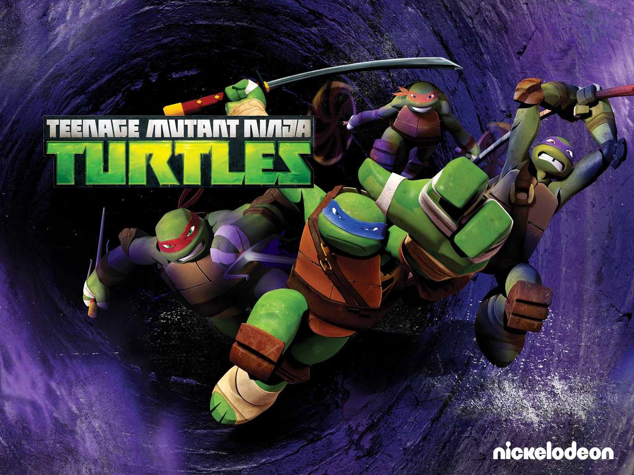Adolescenti tartarughe ninja mutanti (2012) puzzle online