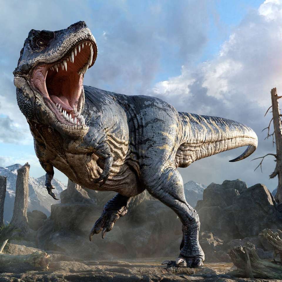 Dino rex online puzzel