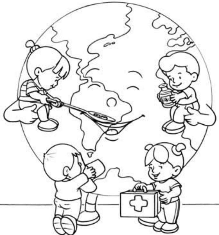 Monde pour les enfants puzzle en ligne