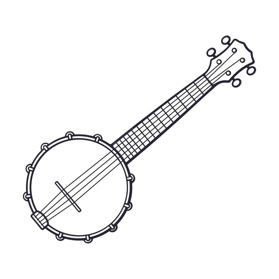 banjo puzzle skládačky online