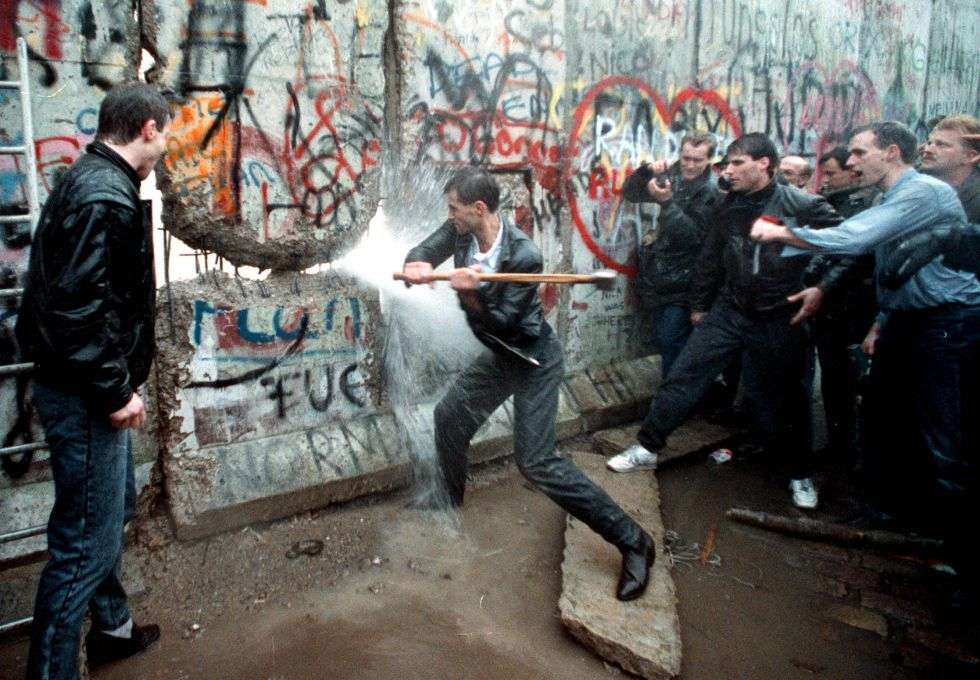 O muro de Berlim puzzle online