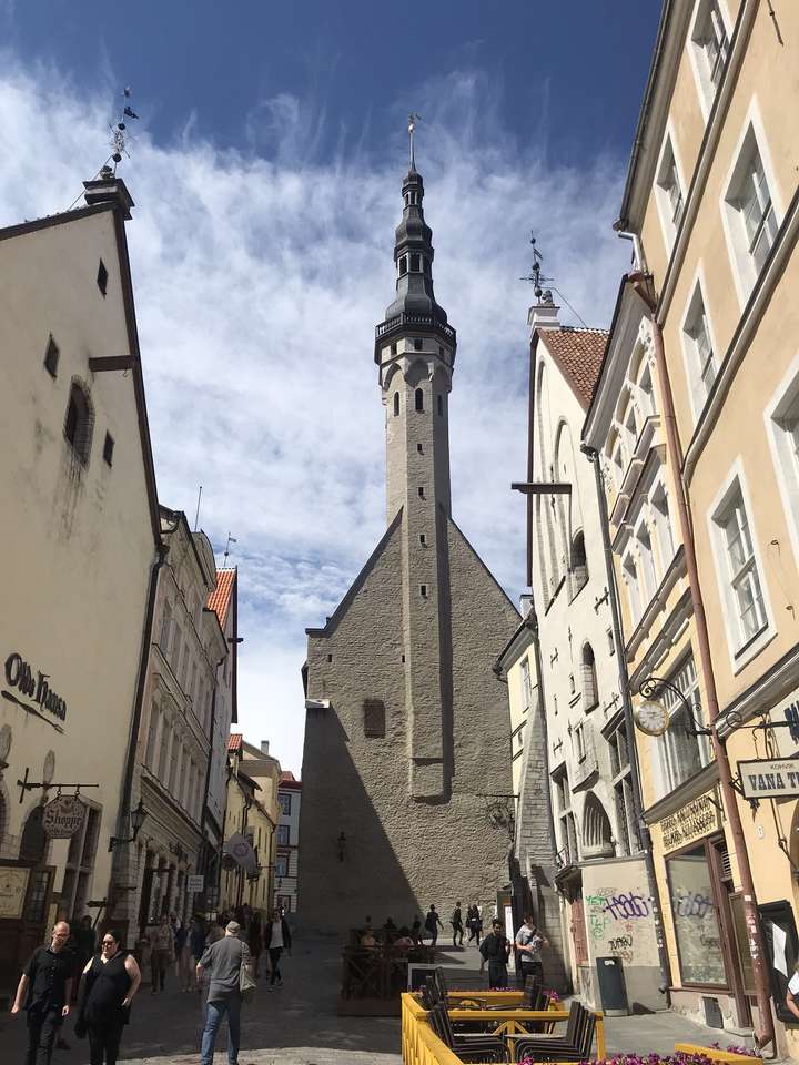 Tallinn la capitale de l'Estonie puzzle en ligne