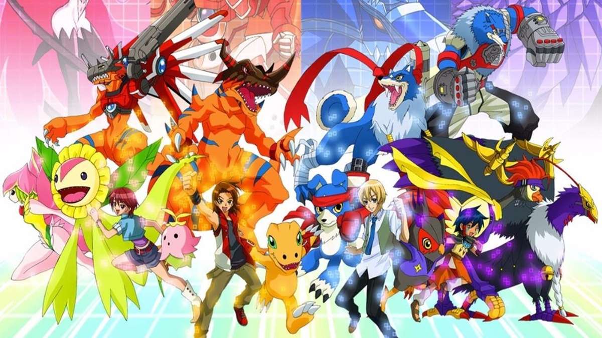 Escouade de données Digimon. puzzle en ligne