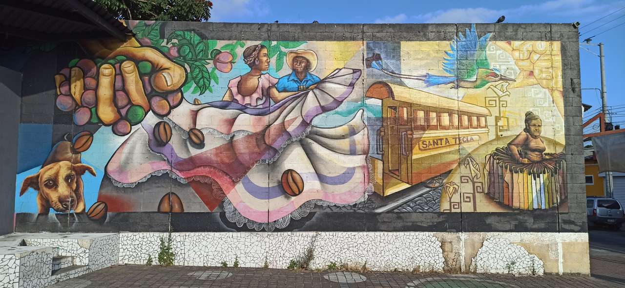 Street Art, Santa Tecla, El Salvador online puzzle