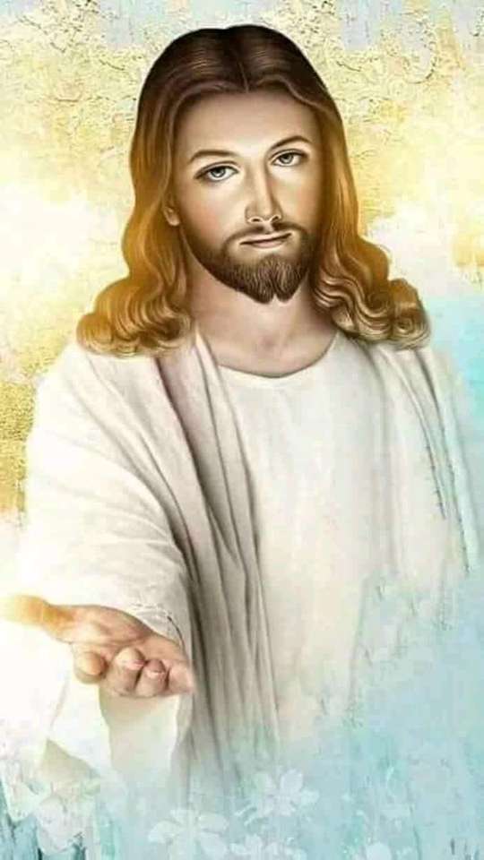 Исусово лице онлайн пъзел