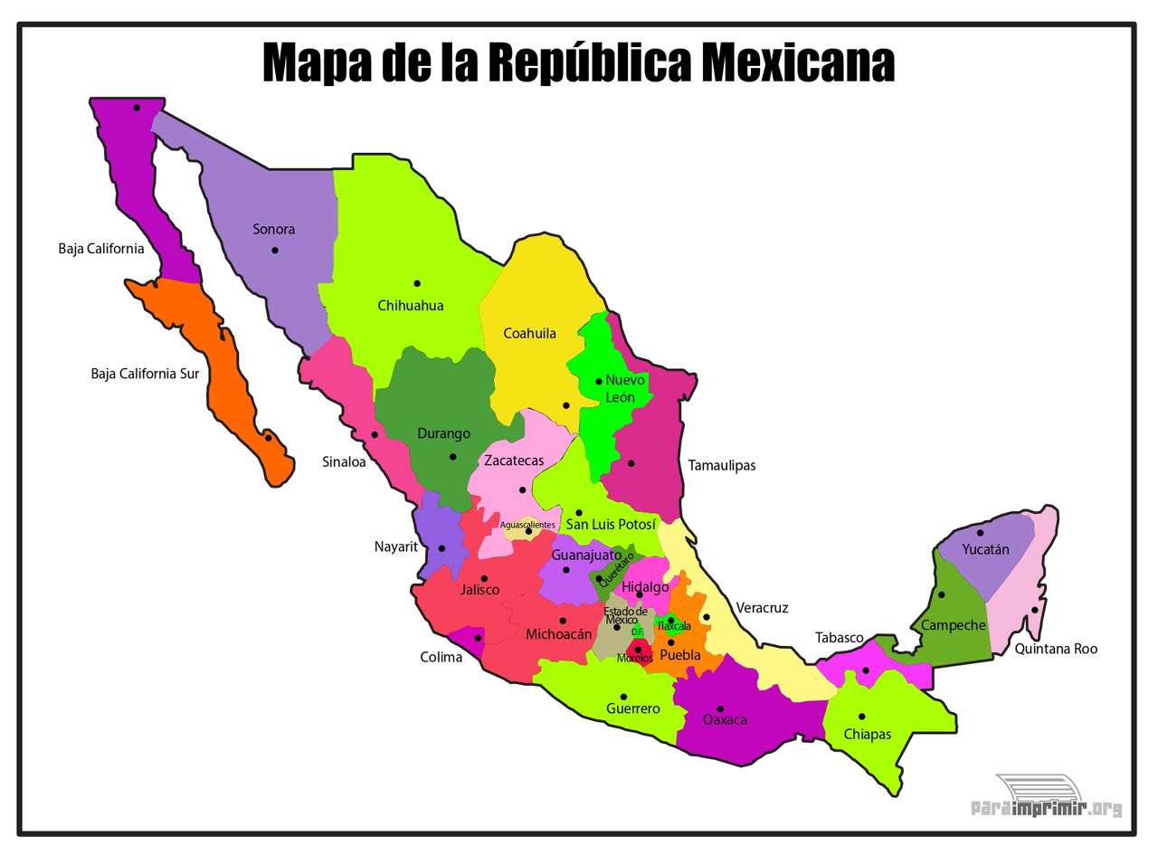 RÉPUBLIQUE MEXICAINE puzzle en ligne