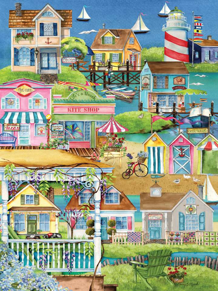 village by the sea online puzzle