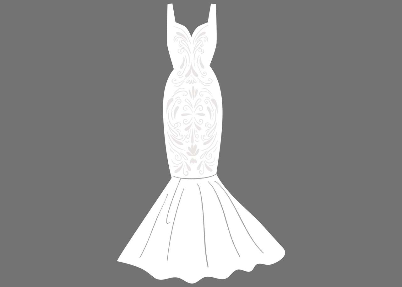Весільна сукня онлайн пазл