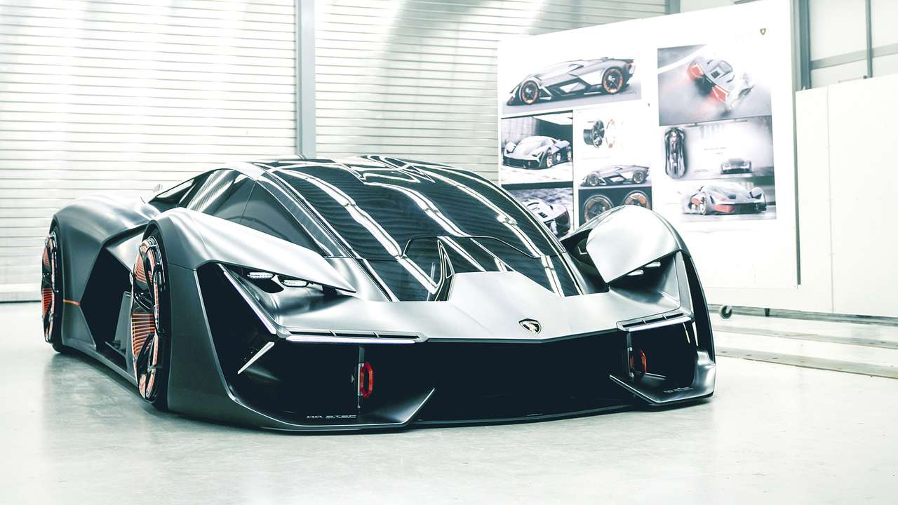 Lamborghini Terzo Millennio-concept uit 2017 legpuzzel online