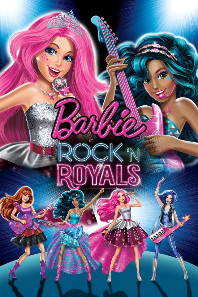 Barbie rock n royals παζλ online