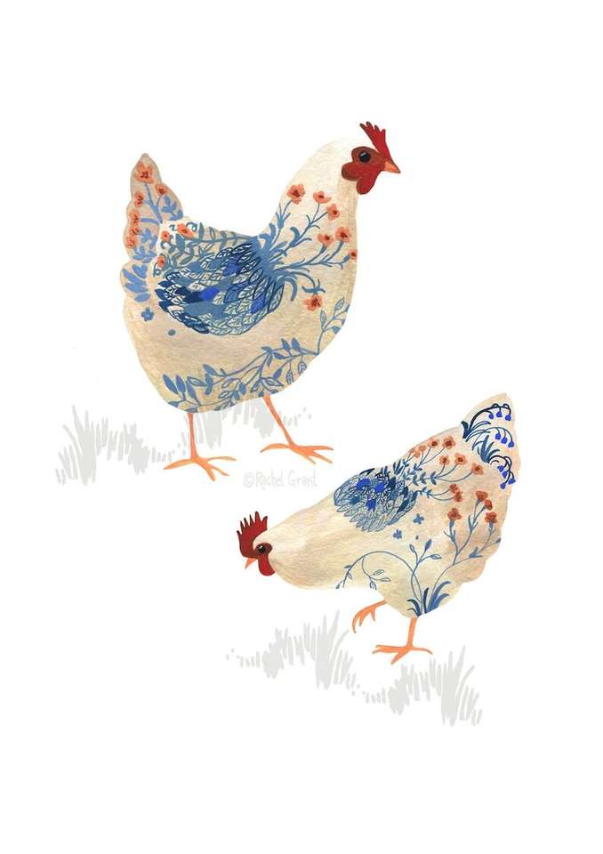 De très jolies poulettes puzzle en ligne