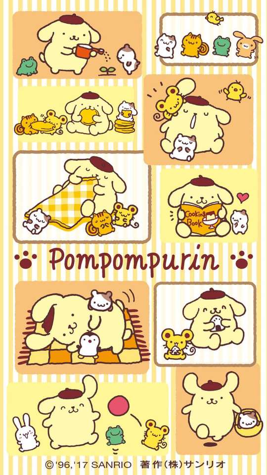 Pomponpurin personaggio Sanrio puzzle online