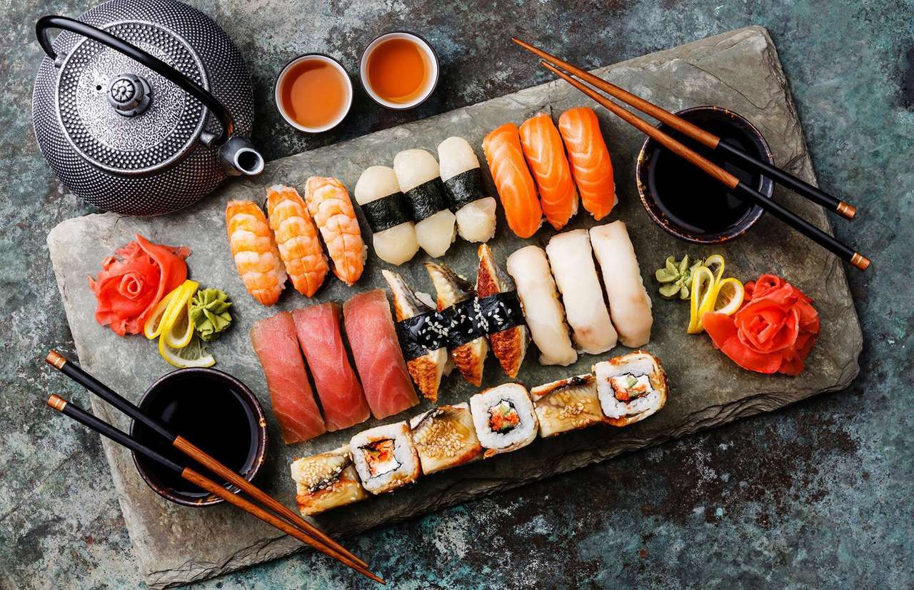 Sushi darabok kirakós online