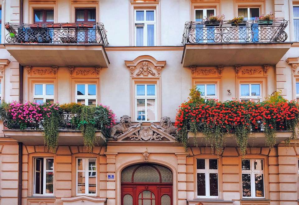 Una bella casa popolare a Poznań (a Jeżyce) puzzle online