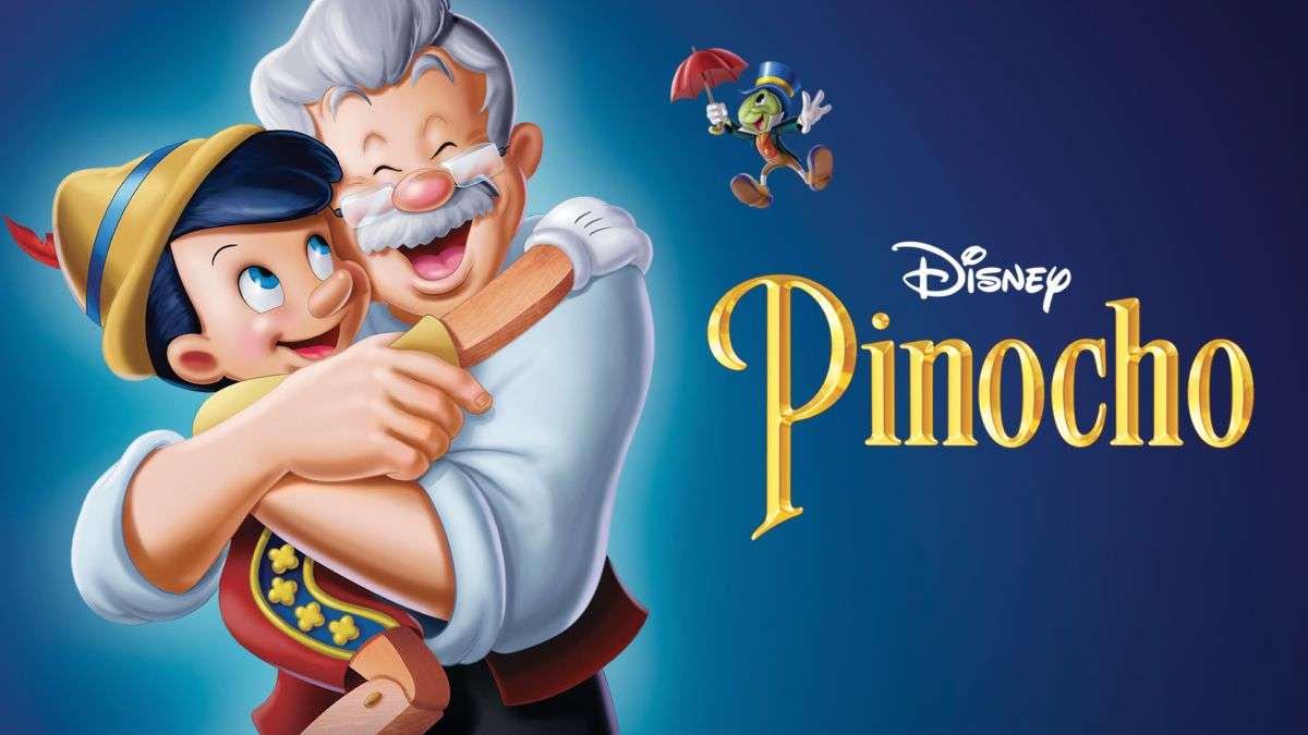 Pinocchio Disney online puzzle