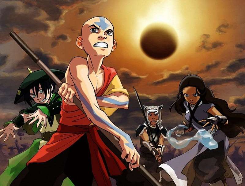 Avatar Aang rompecabezas en línea