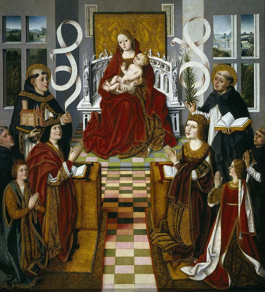 Die Jungfrau der Katholischen Könige Puzzlespiel online