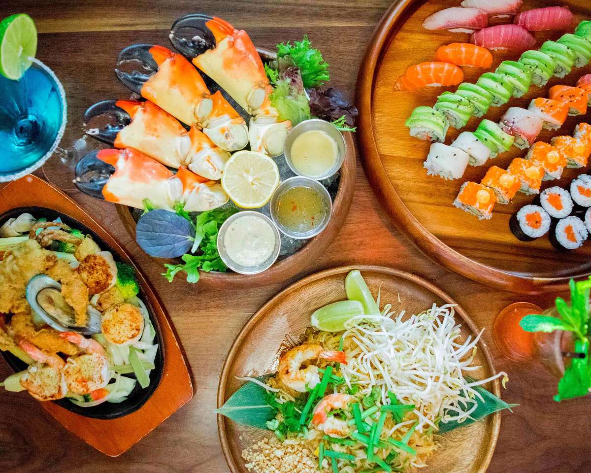 Talíř na sushi skládačky online