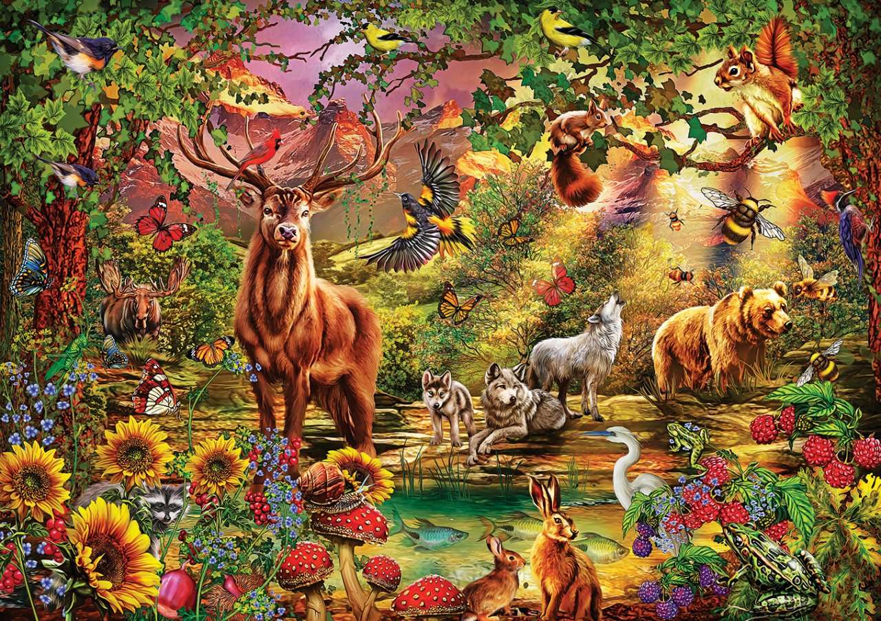 Foresta incantata puzzle online