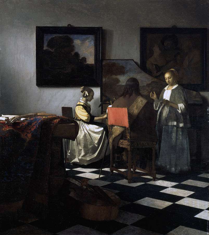 Vermeer: ​​concerto puzzle online