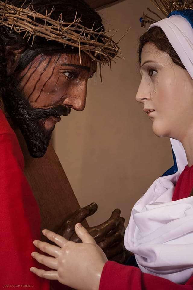 Ježíš a Maria online puzzle
