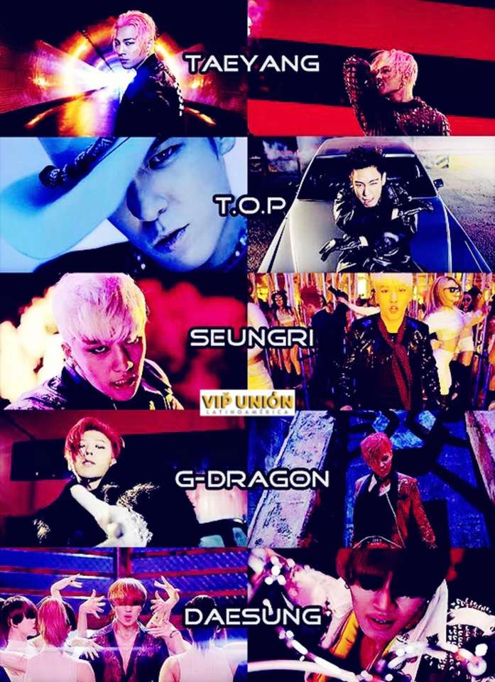 BIGBANG KPOP ジグソーパズルオンライン