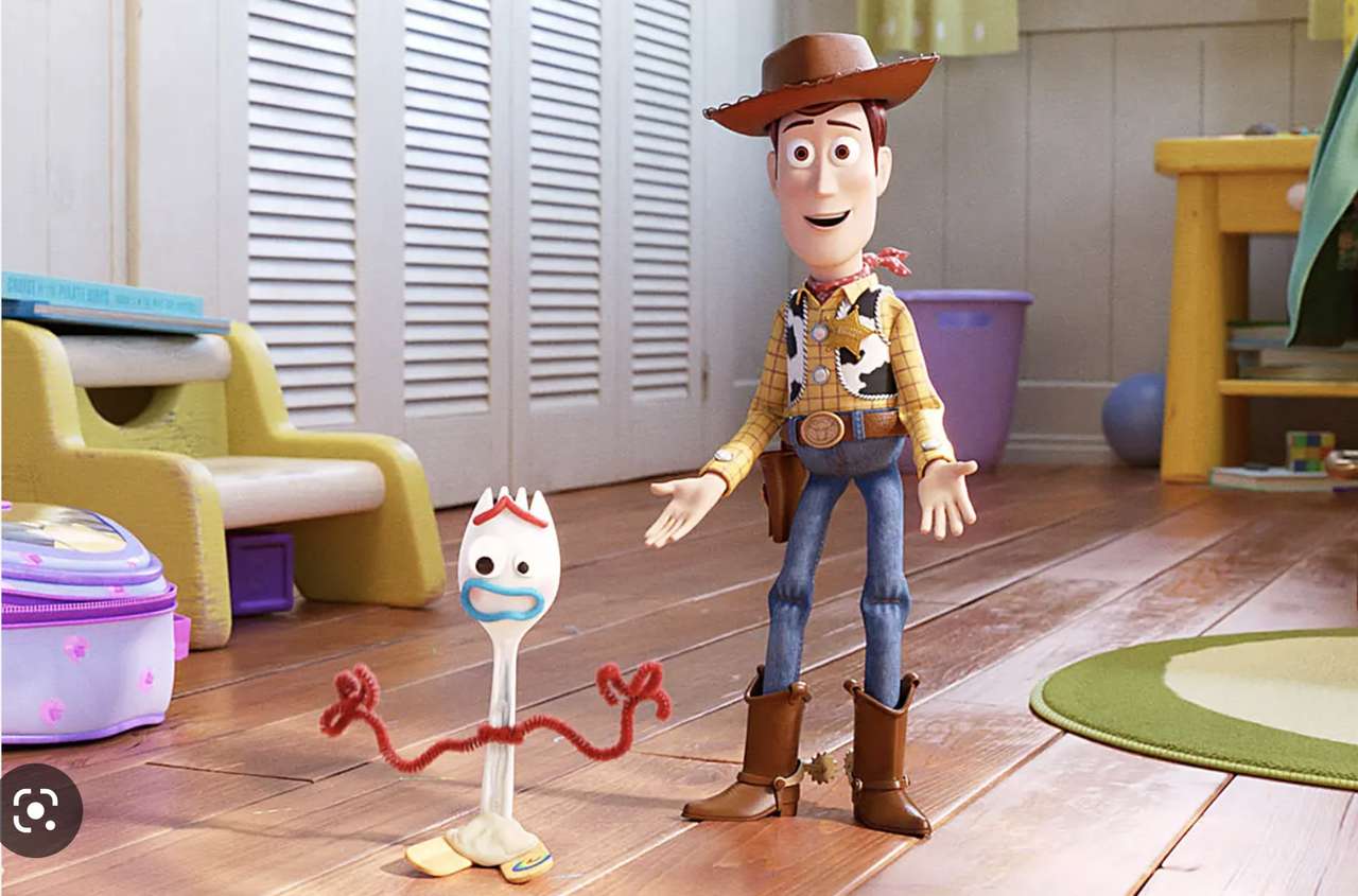 Forky és Woody Toy Story kirakós online