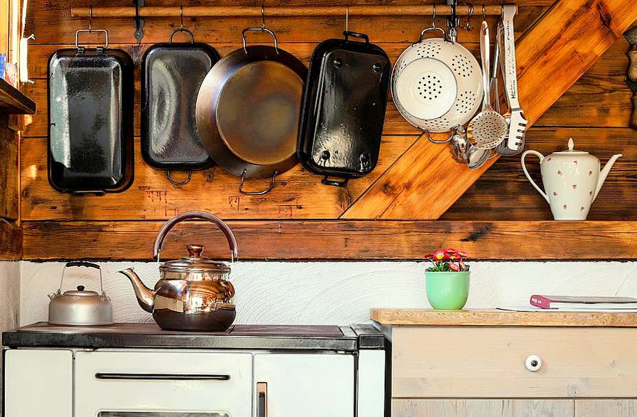Keuken in vintage stijl online puzzel