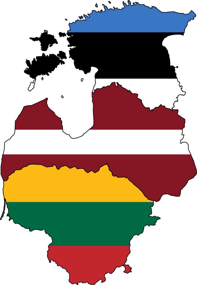 Baltische Staaten Online-Puzzle