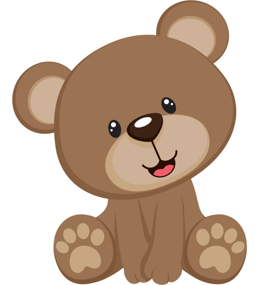 roztomilý medvěd online puzzle