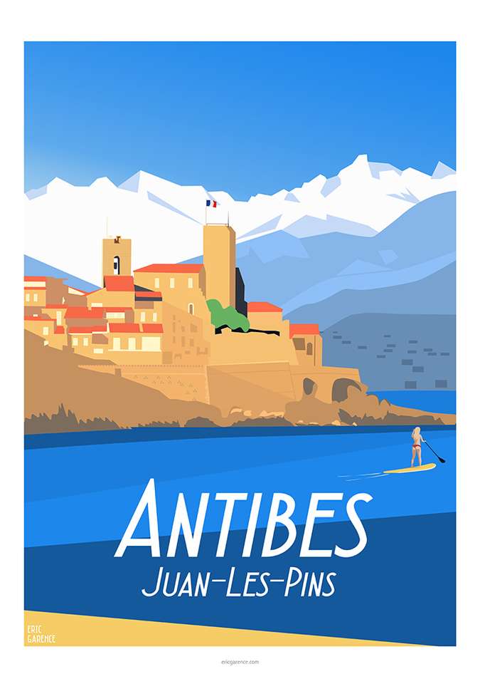 Antibes Juan les Pins puzzle online