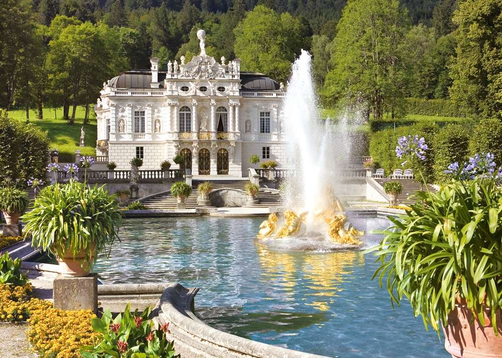um castelo na Baviera puzzle online