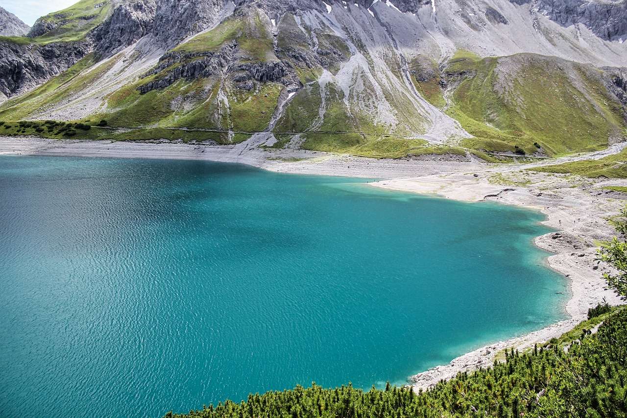 Turism Alperna pussel på nätet