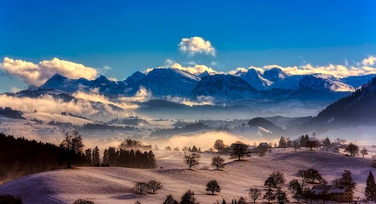 Panorama Mountains jigsaw puzzle online