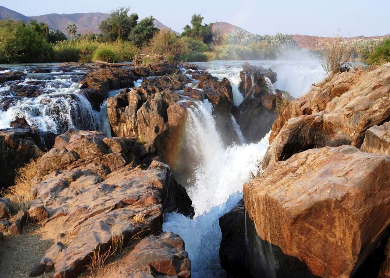 Epupa-watervallen in Kunene legpuzzel online