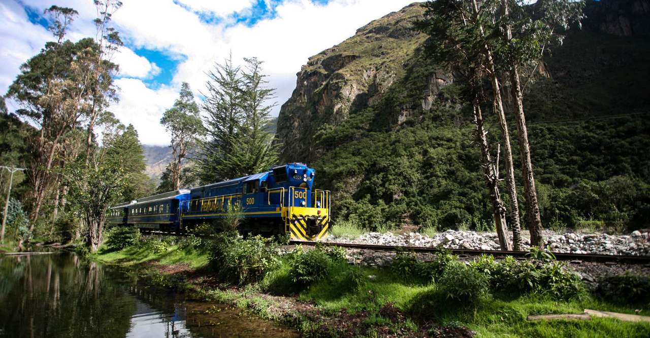 Влак до Мачу Пикчу онлайн пъзел
