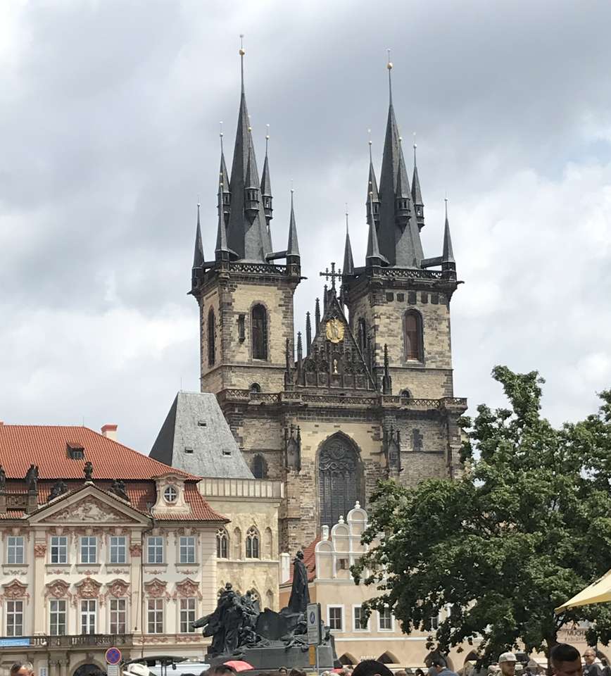 Oude stad van Praag legpuzzel online