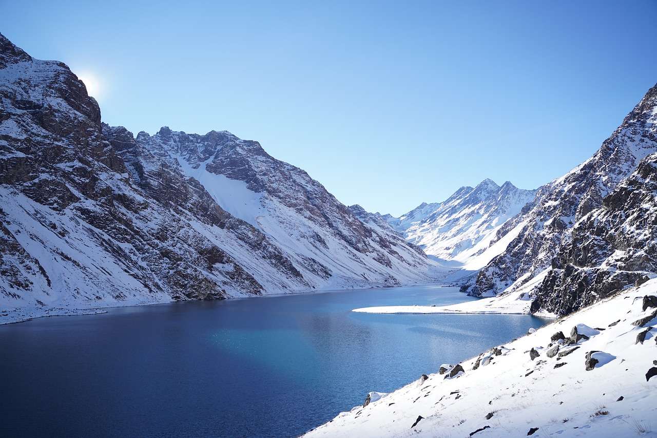 lake mountains jigsaw puzzle online