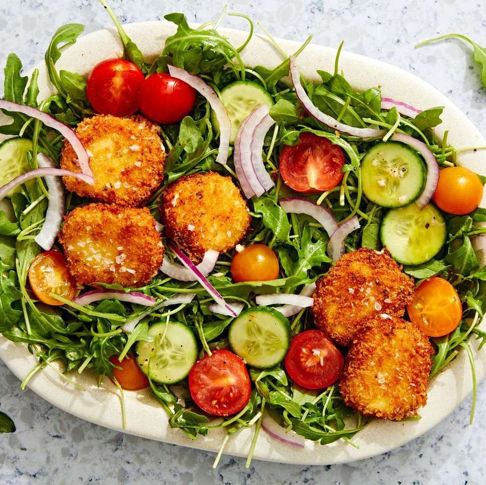 Fried Goat Cheese Salad jigsaw puzzle online