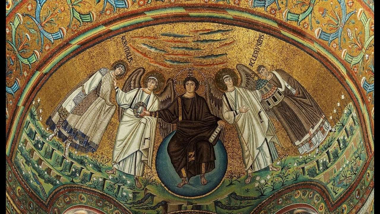 Mosaiken des Heiligen Vital von Ravenna Online-Puzzle