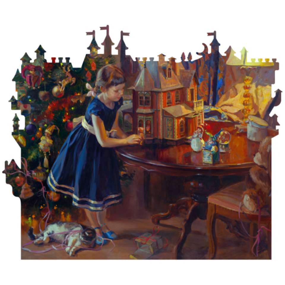 little girl in the playroom jigsaw puzzle online