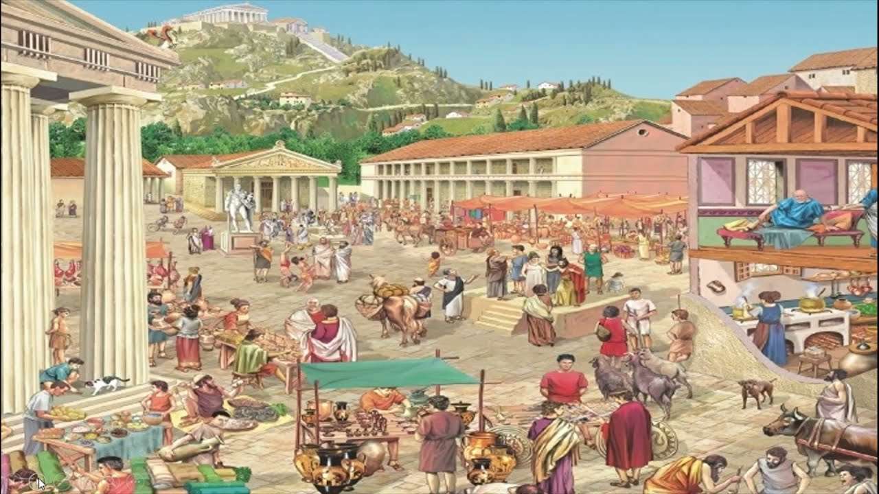 agorà greco puzzle online