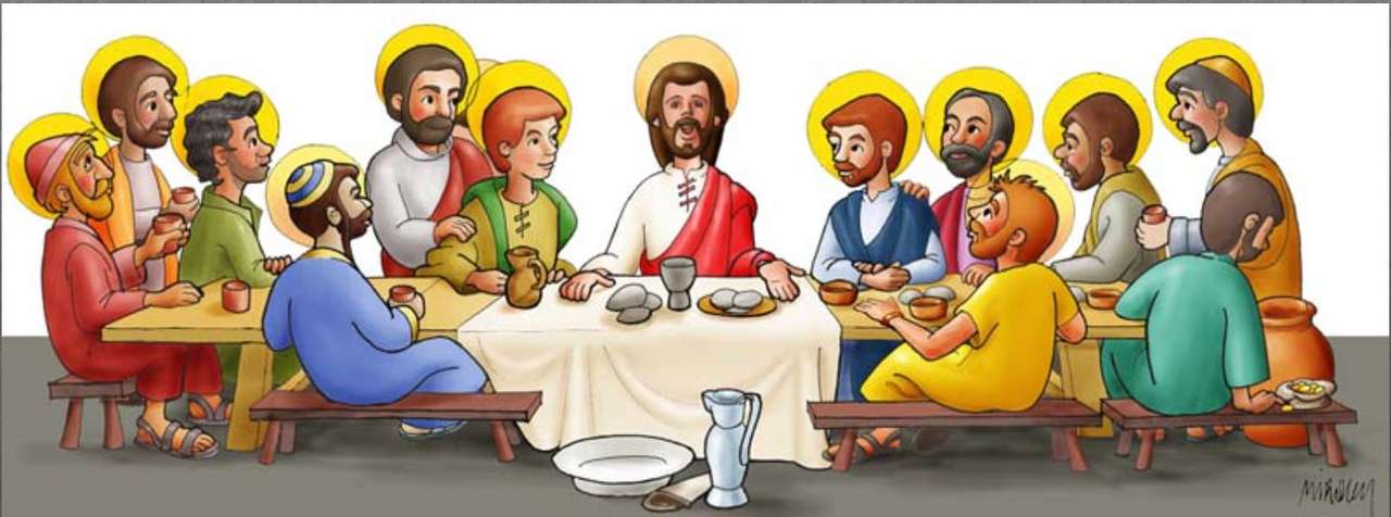 Last Supper online puzzle