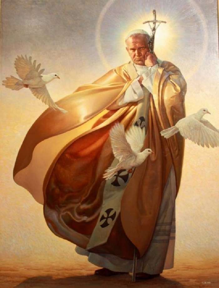Свети Йоан Павел II онлайн пъзел