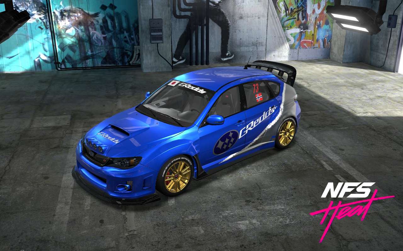 Voiture de rallye Subaru impreza puzzle en ligne