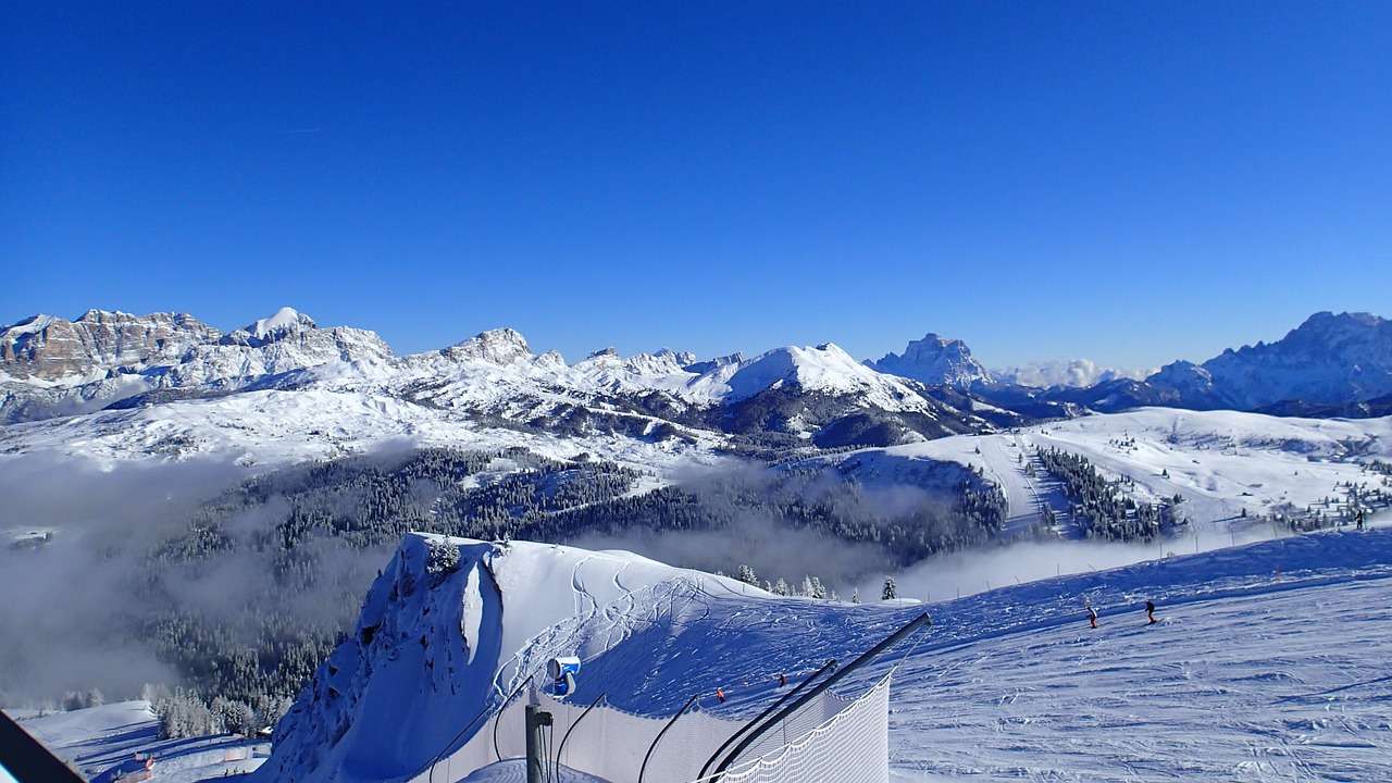 Esquí en Italia rompecabezas en línea
