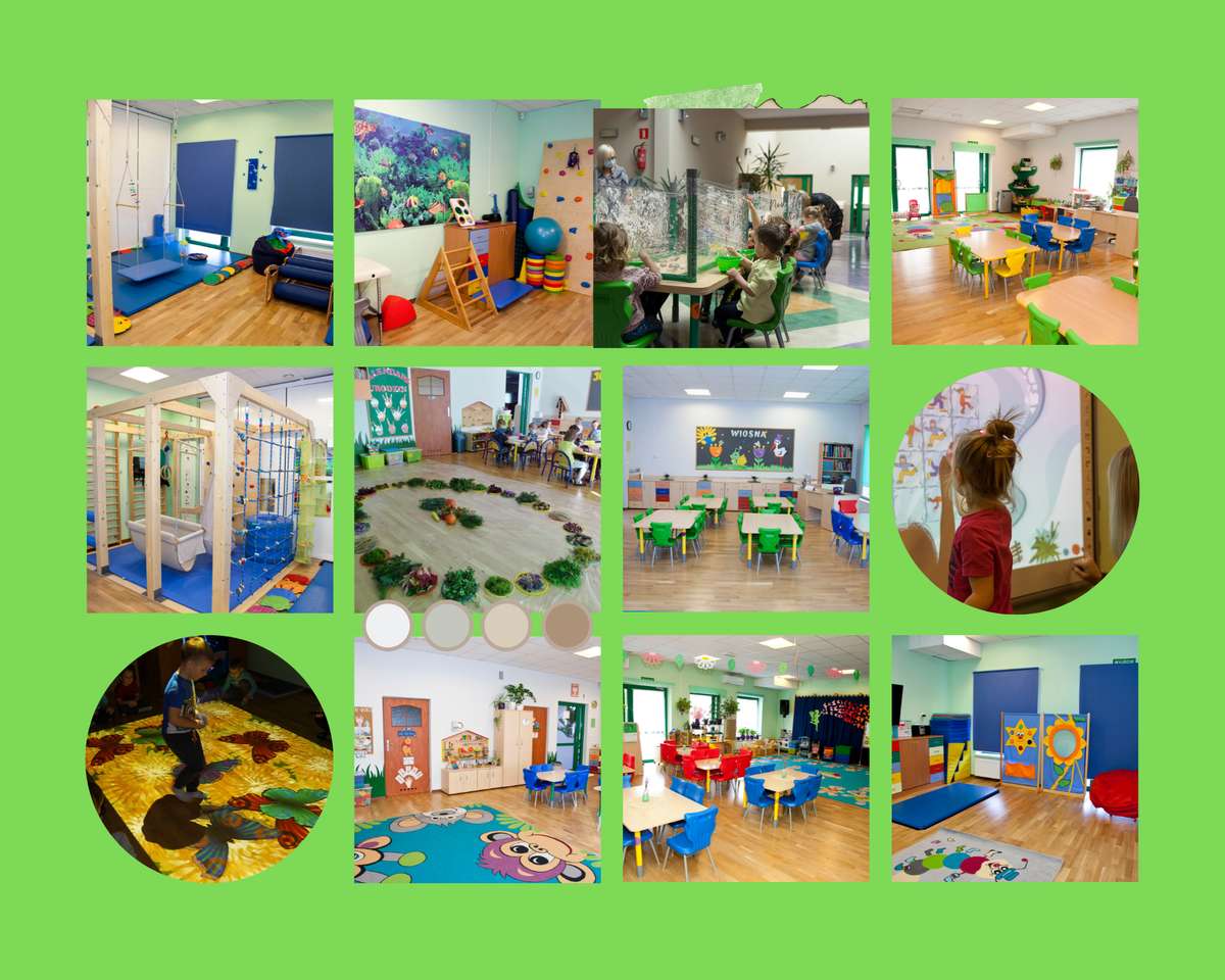 Интеграционна детска градина № 3 в Zawiercie онлайн пъзел