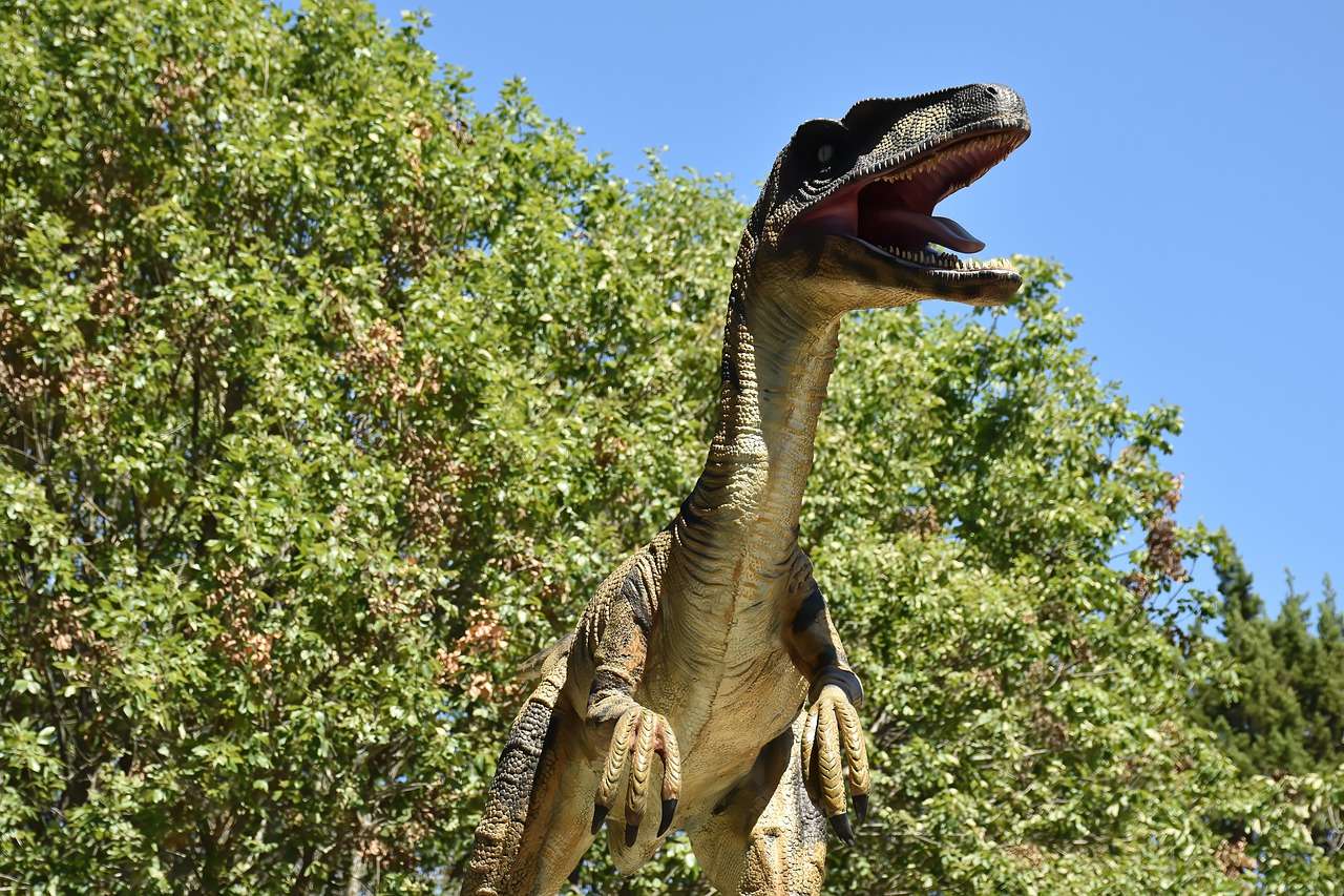 Вимерлий динозавр онлайн пазл