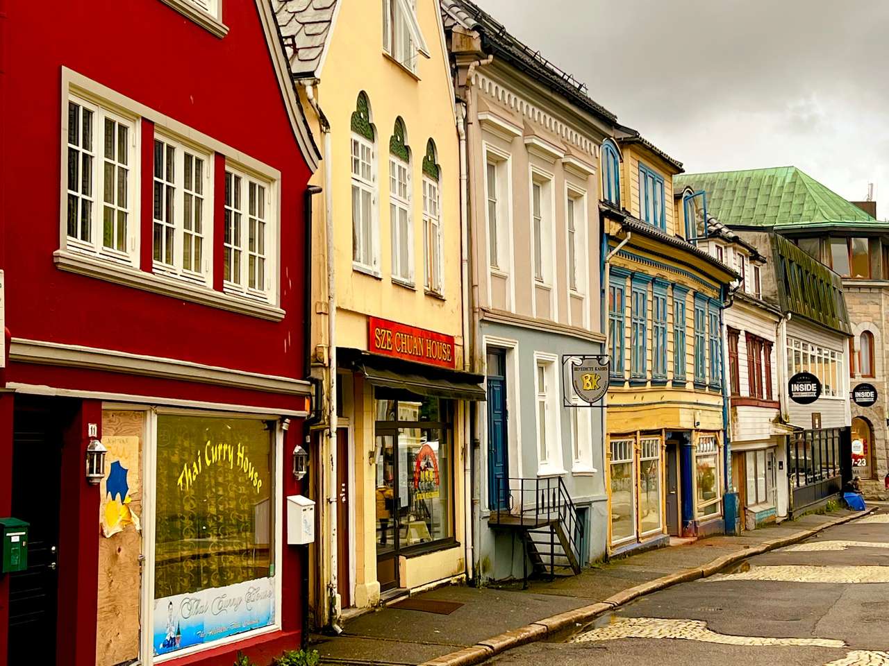 Берген, Норвегия пазл онлайн