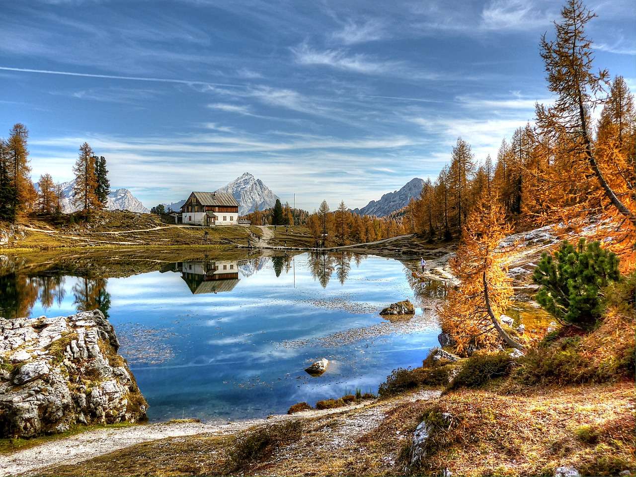 Meer Italië Alpine legpuzzel online